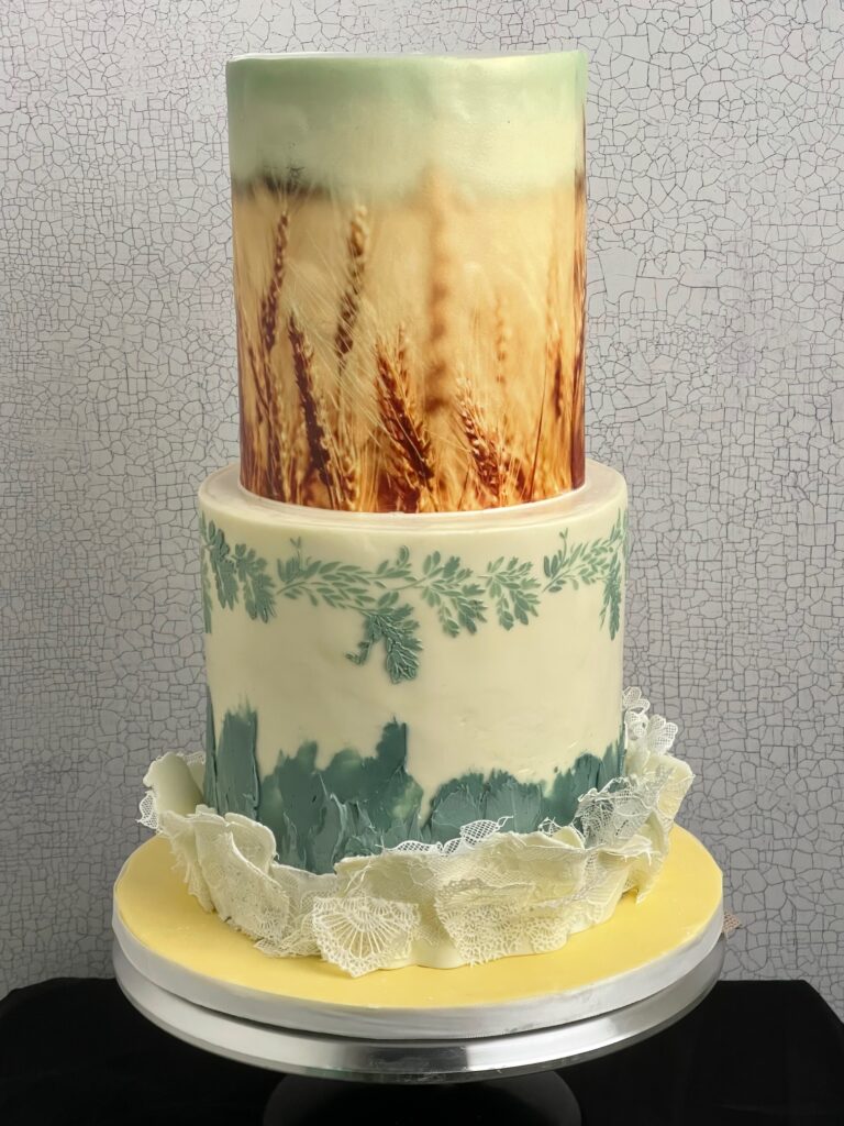 Wedding Cake, edible print