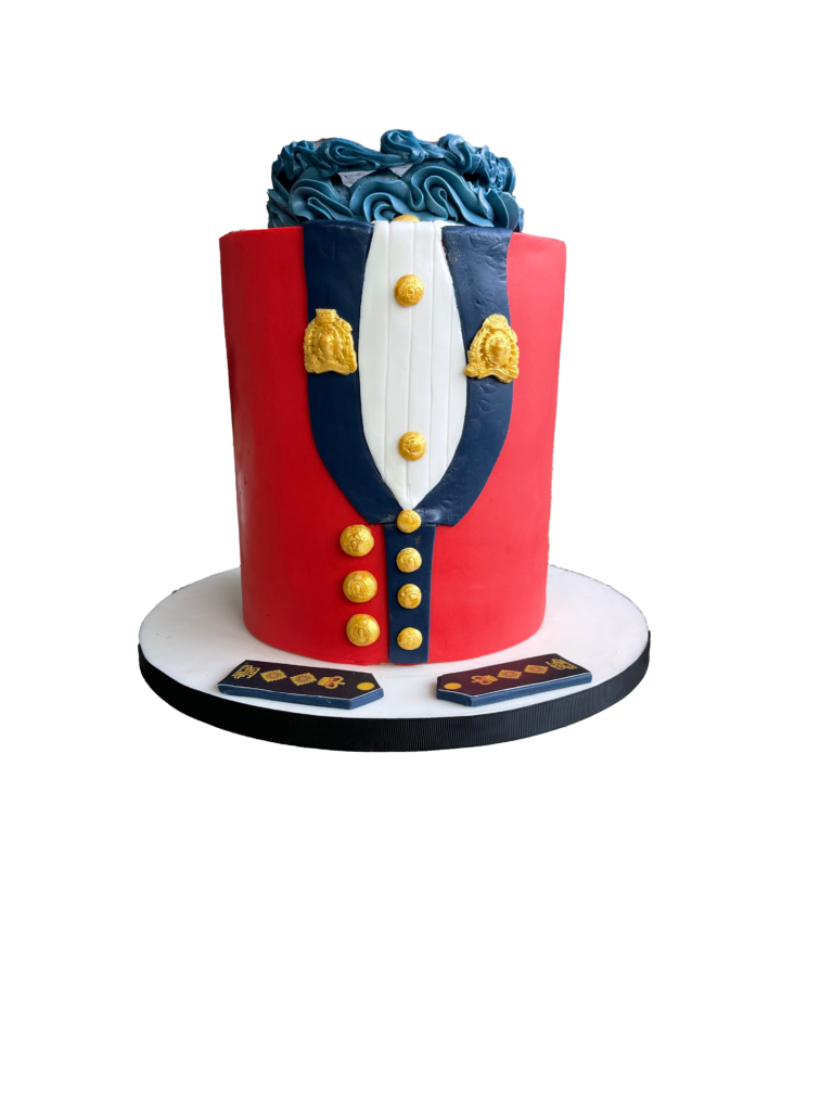 RCMP Cake. Retirement cake. Chief Superintendent cake